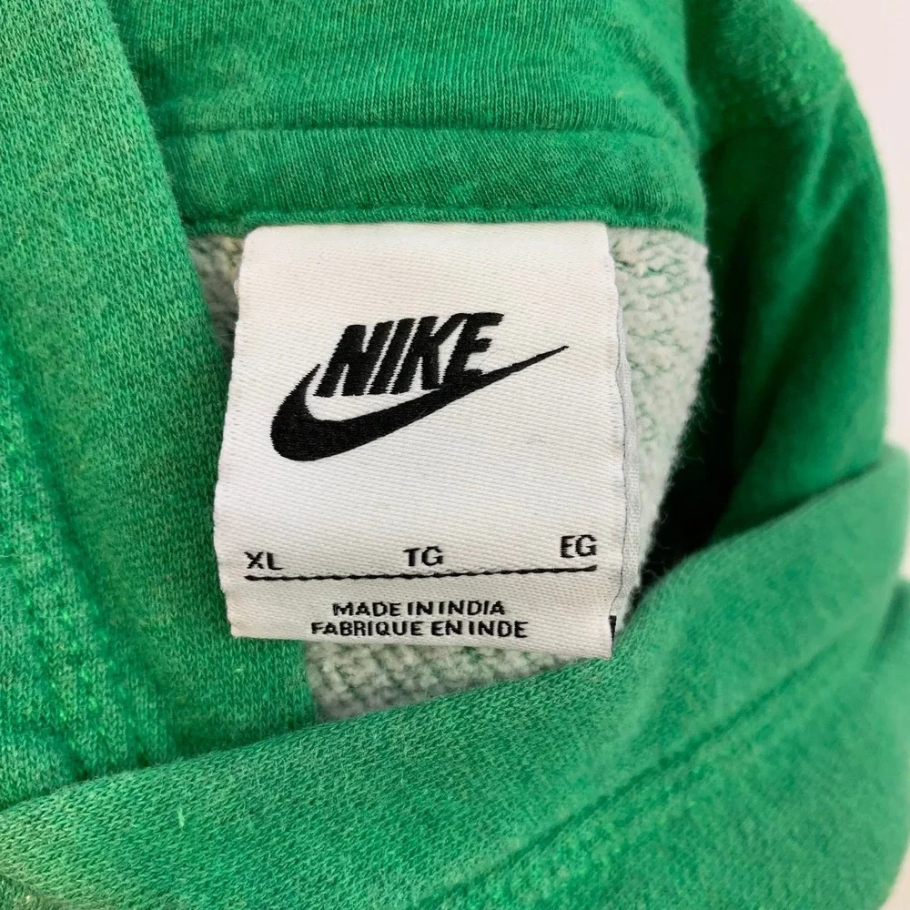 Nike Boy's Gratitude Embroidered Cotton Pullover Pocket Hoodie‎ SIze XL